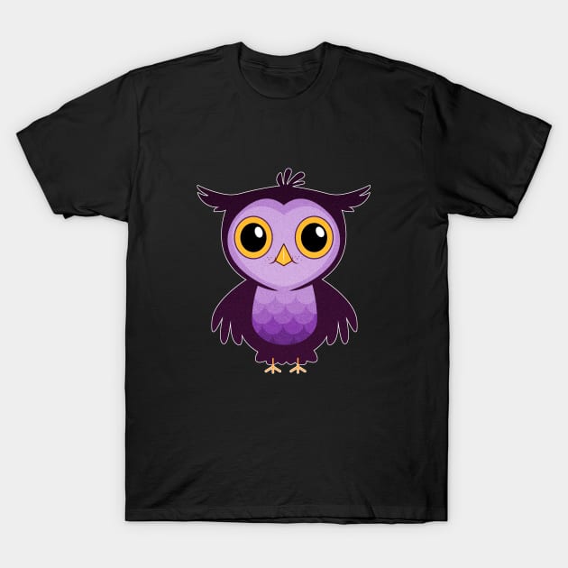 Little Owl - Kids shirt T-Shirt by RudeOne